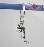 St marker ring silver tone: Meteran St marker ring silver tone: Meteran
